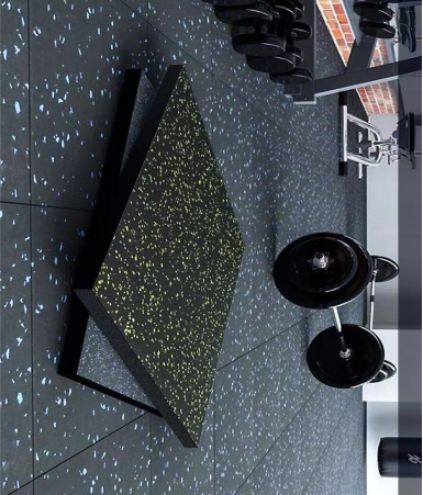 Rubber floor