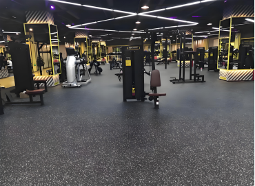 Precautions for the construction of rubber floor